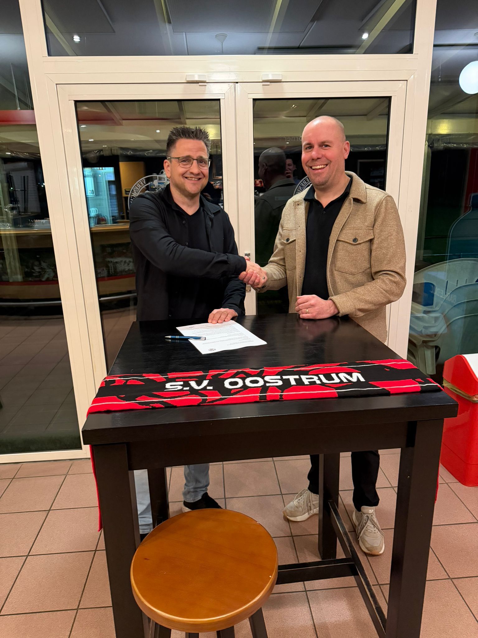 Nieuw hoofdtrainer SV Oostrum